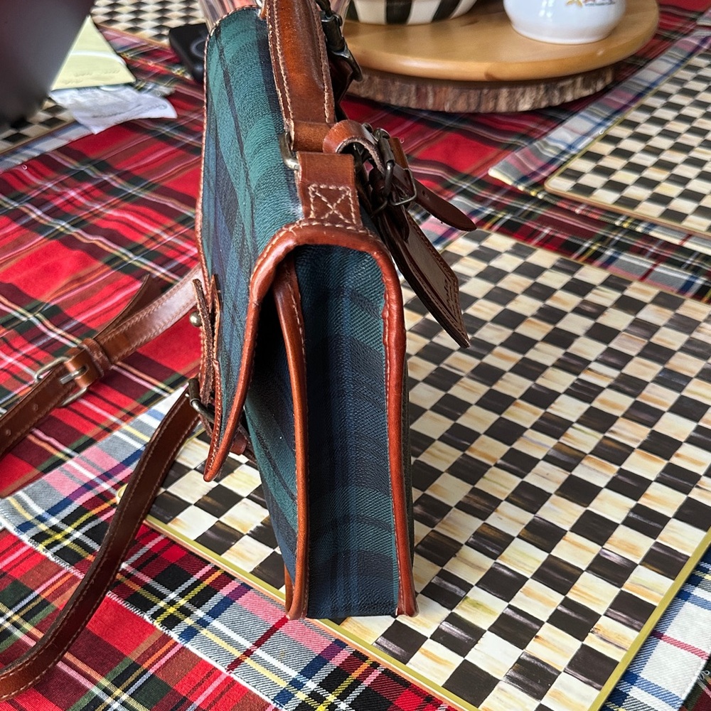 Polo by Ralph Lauren vintage black watch plaidCrossbody Bag - Picture 5 of 7